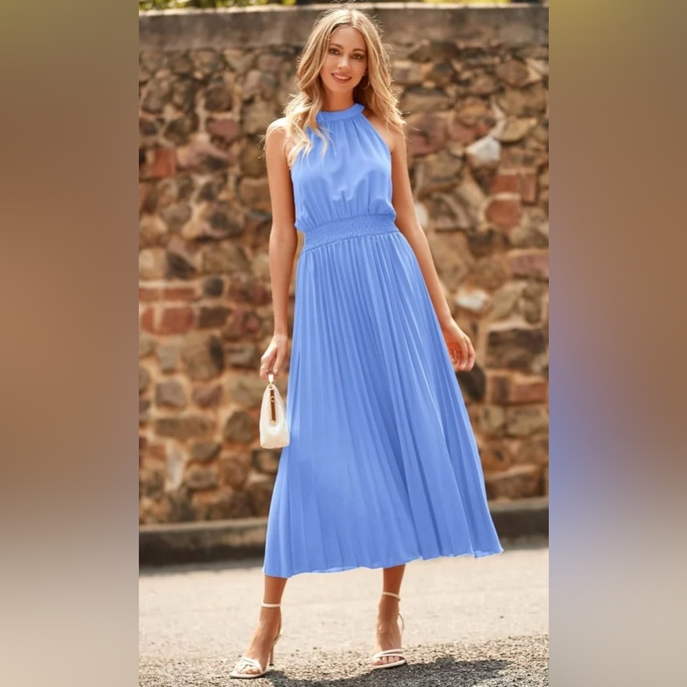 PrettyGarden — Blue Maxi Dress